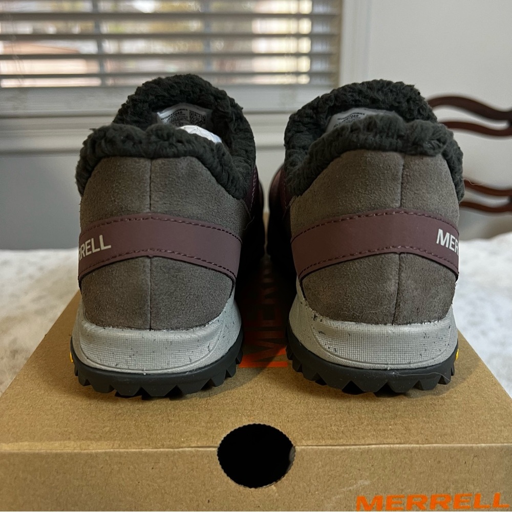 Merrell Women’s Antora Sneaker Moc Maroon Sz 5.5 / 35.5 - Picture 7 of 14